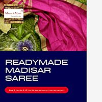9 yards Saree Silk | Madisar Saree Readymade Iyengar