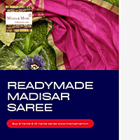 9 yards Saree Silk | Madisar Saree Readymade Iyengar