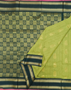 Kalyani Cotton Saree – Upanayanam saree Manthulir Green  with green Border