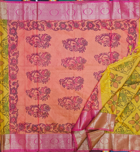 10.5 yards Kochamalli saree